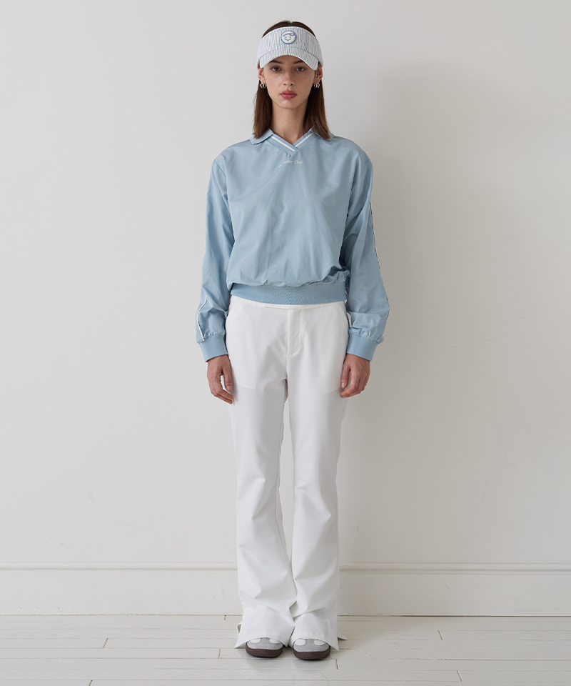 Piv'vee Smile Nylon Collar Neck Piste - Mist Blue