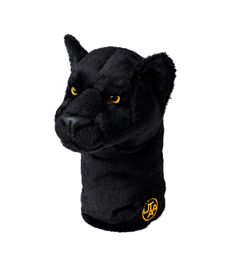 UTAA Panther Golf Wood Headcover - Black