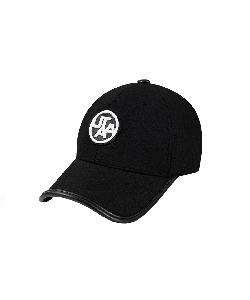 UTAA Women's Daze Leather MIx Symbol Cap - Black