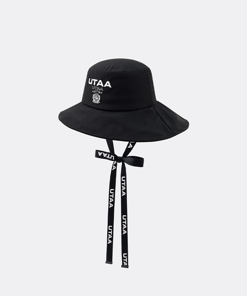 UTAA Women's Laurel Symbol Emblem Bucket Hat - Black