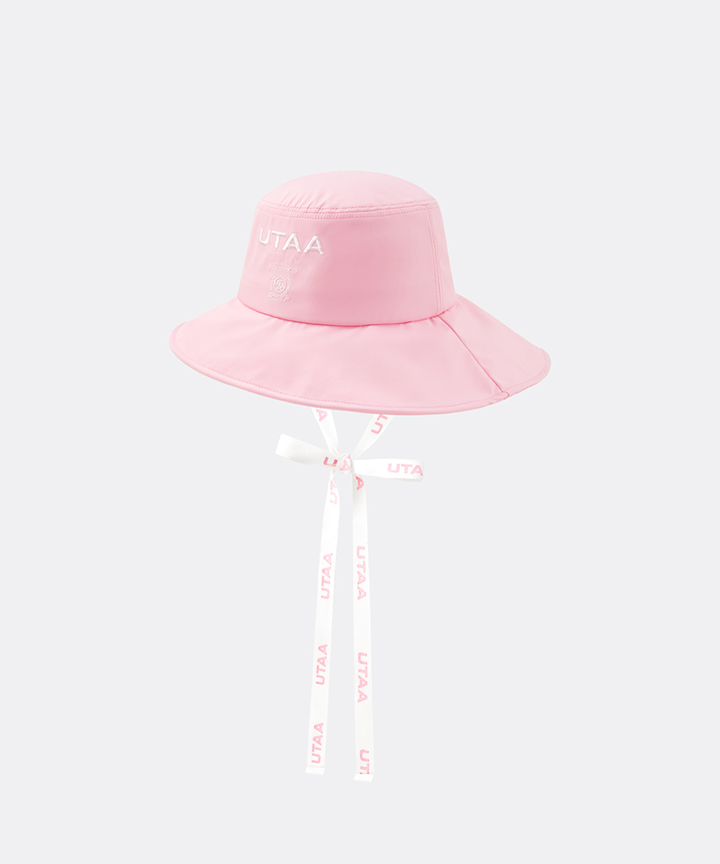 UTAA Women's Laurel Symbol Emblem Bucket Hat - Light Pink