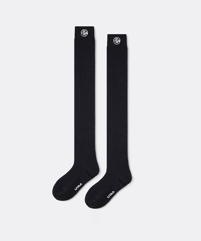 UTAA Women's Champ Symbol Knee Socks - Black