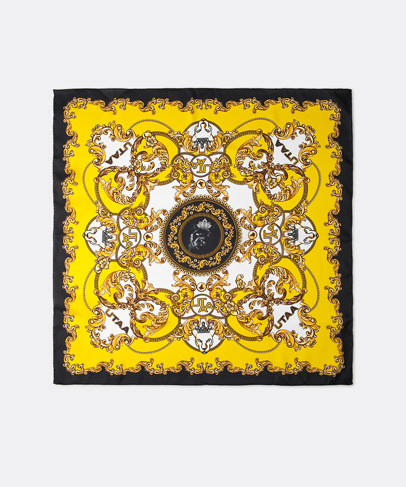 UTAA Midnight Panther Baroque Scarf - Yellow