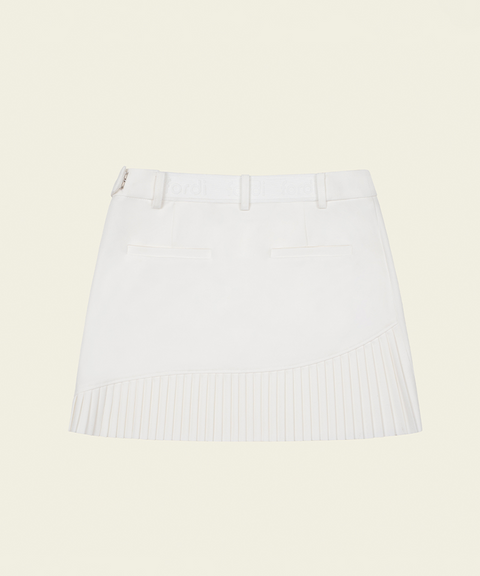 FORDI Elastic Band Skirt - White