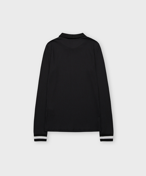 [Warehouse Sale] FORDI Kara Golji Long Sleeve T-Shirt - Black