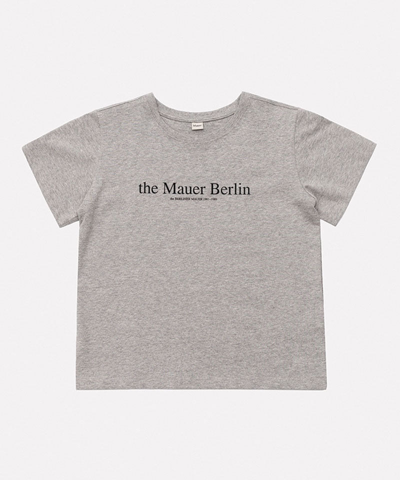 MAUER Point Logo Crop Tee - 5 Colors