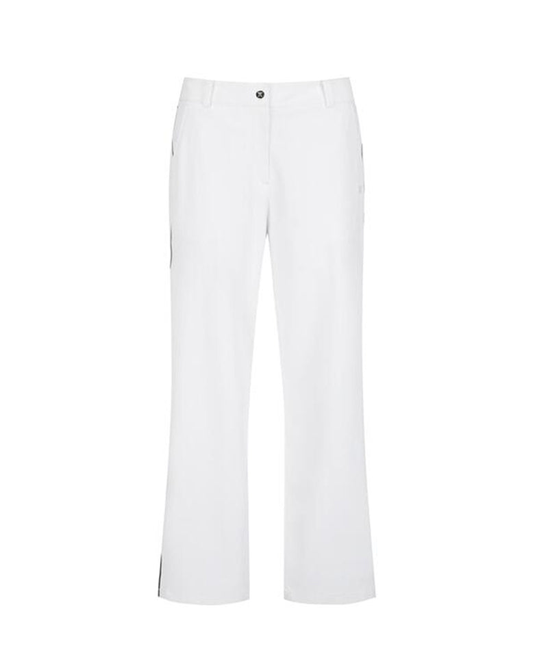 ANEW Golf Women's SM Side Line Semi Wide Pants - White