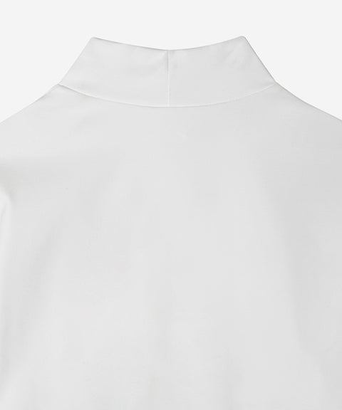 OBER Golf Functional Stretch Color Block T-shirt - Beige Combination