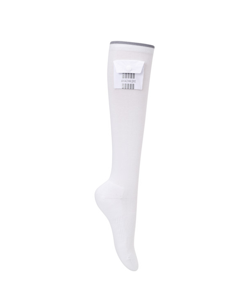 Amazing Cre Pocket Point Knee Socks - 2 Colors