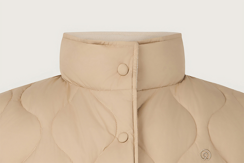 FORDI Airy Duck Down Vest - Beige