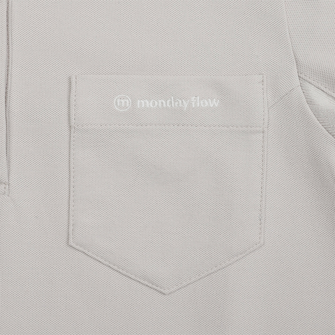Monday Flow Classic Half Sleeve Top - Light Beige