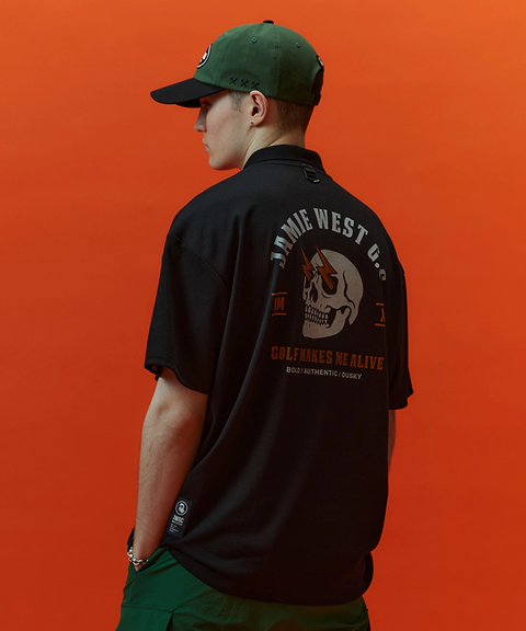 Jamie West Alive Pocket P-Shirts - Black