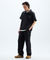 Jamie West Detachable Fatigue Cargo Stretch Pants - Black