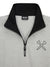 Jamie West High-Neck Half Zip-up Pocket Sweatshirts - Grey