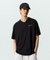 Jamie West Logo Performance Henley Collar T-Shirts - Black