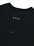 Jamie West Logo Performance Henley Collar T-Shirts - Black
