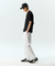 Jamie West Logo Performance Henley Collar T-Shirts - Black