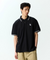 Jamie West Nick Stripe Collar Point Essential P-Shirts - Black