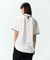 Jamie West Nick Stripe Collar Point Essential P-Shirts - White