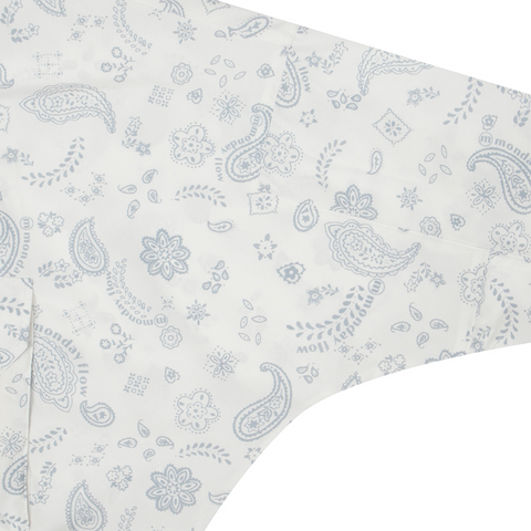 Monday Flow Paisley Windbreaker - White