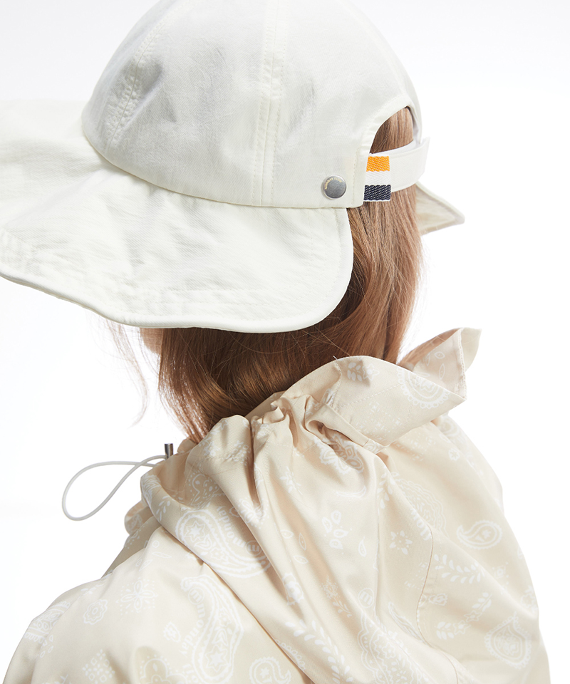 Monday Flow Round Wire Bucket Hat - Cream
