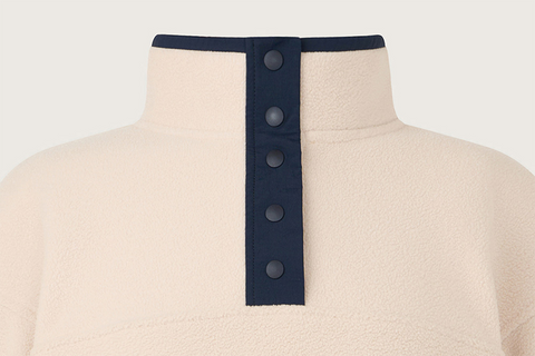 FORDI Snug Fleece Anorak - Beige