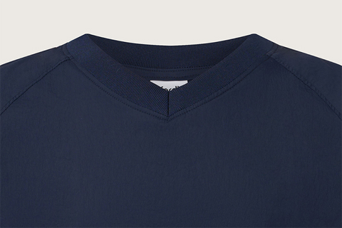 FORDI Wind V-Neck Man-To-Man - Navy