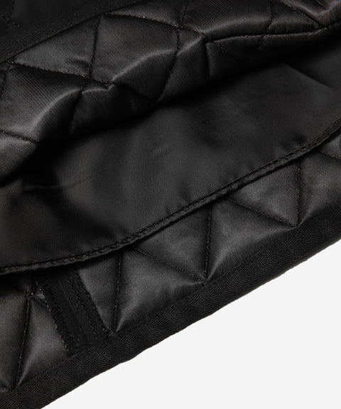 OBER Golf Diamond Quilting Padding Skirt - Black