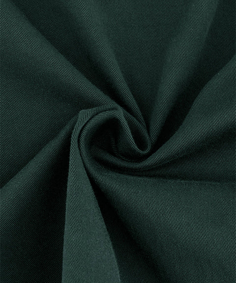 LE SONNET Swing Culotte Pants - Deep Green