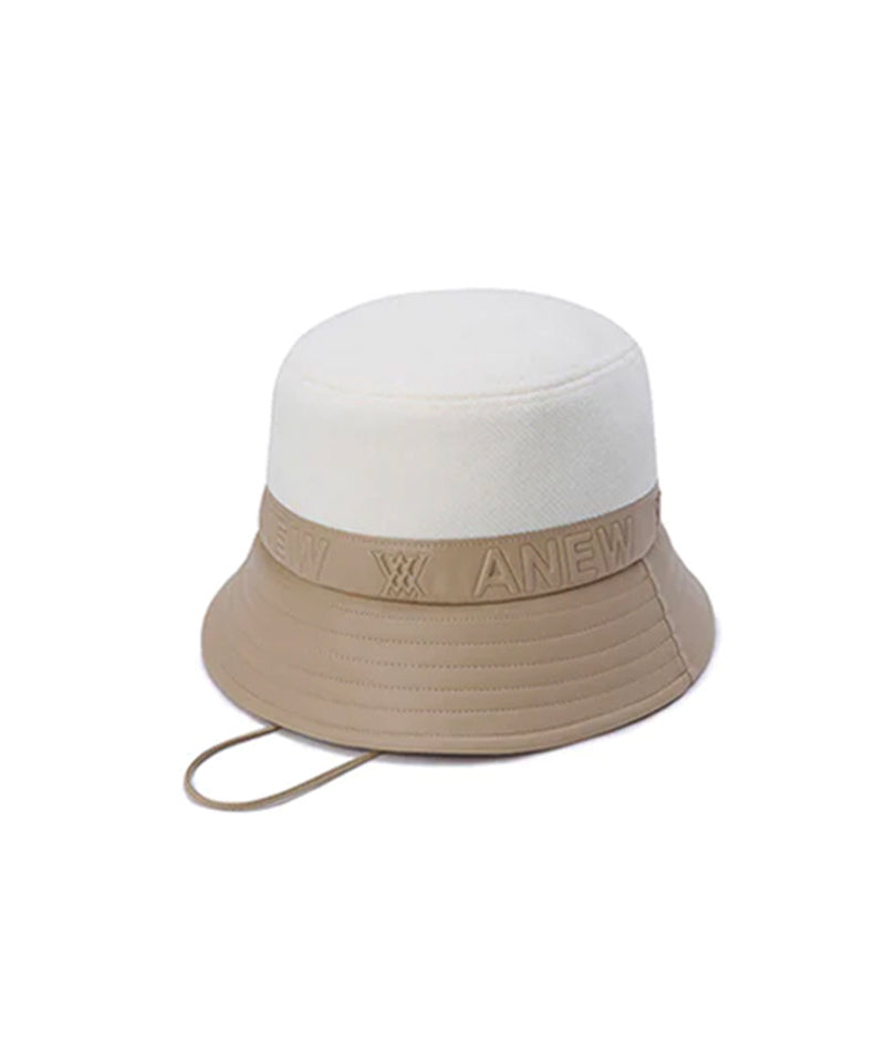 ANEW Golf: Mixed Wool Bucket Hat - Ivory