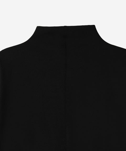 OBER Golf Functional Stretch Half-Neck Top- Black