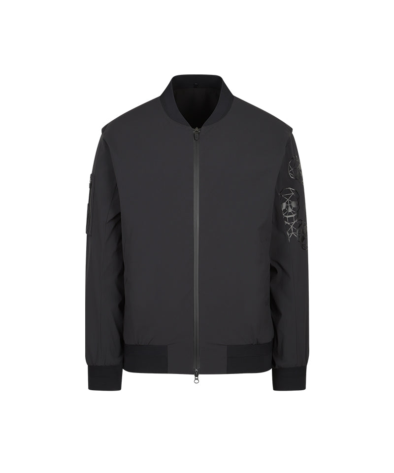Amazing Cre Men's Divided Alex MA1 Jacket - Black