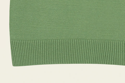 FORDI Argyle Knit Cardigan - Moss Green