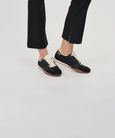 POSHERD High Stretch Magic Banding Bootcut Pants - Black