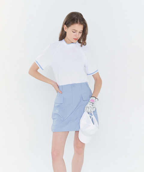 [Warehouse Sale] Monday Flow Utility Cool Skirt - Light Blue
