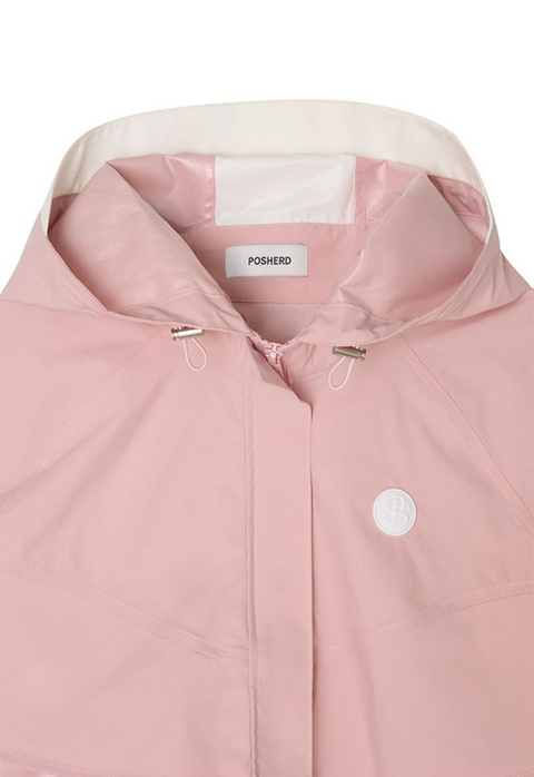 POSHERD Rain Poncho - Light Pink