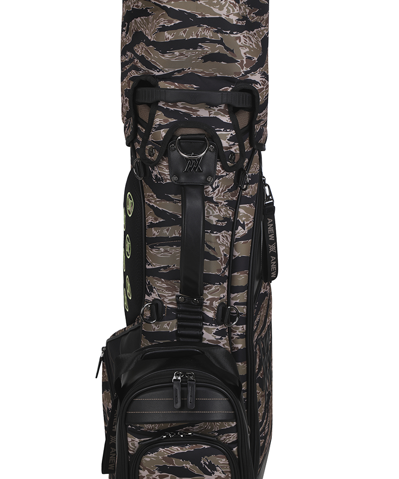 Khaki camo pattern stand golf bag, product view