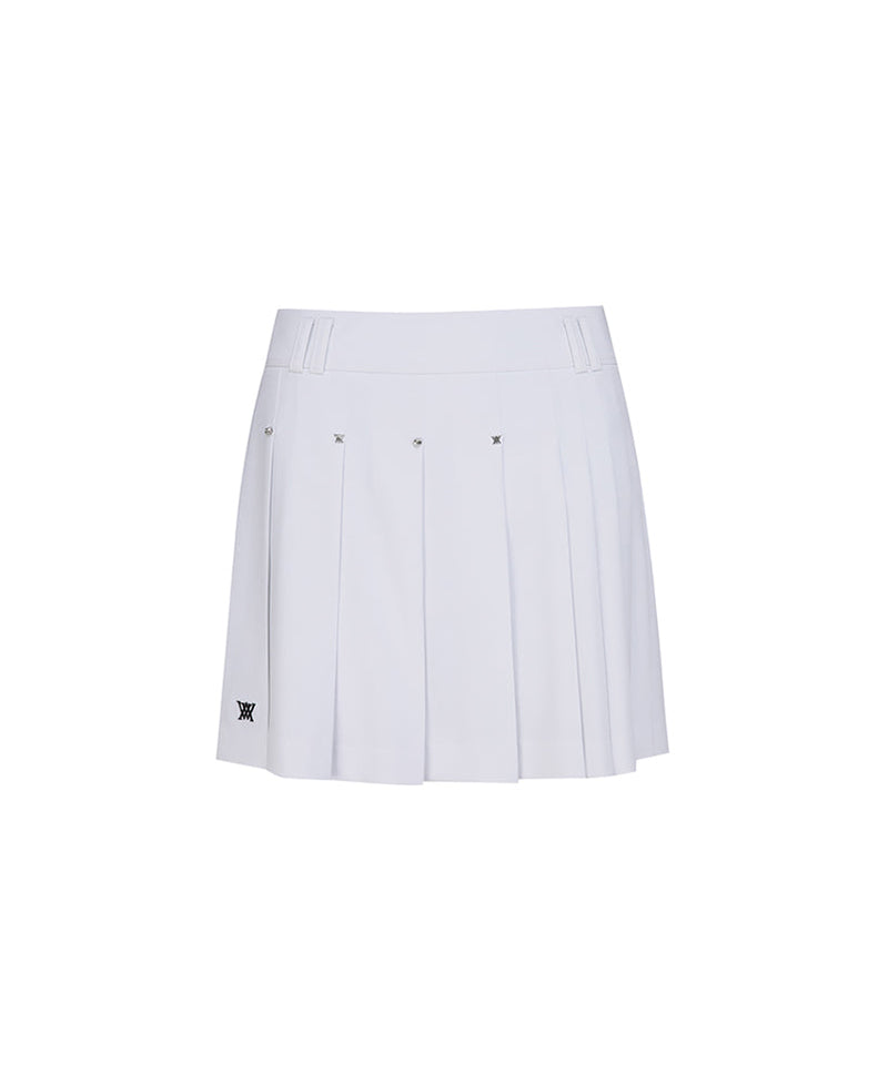 ANEW Golf Women's SP Essential Pleated Skirt - White