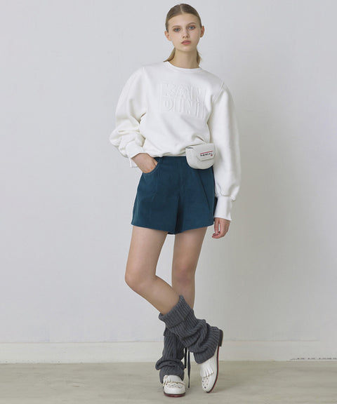 KANDINI Lambswool Warmer - Charcoal