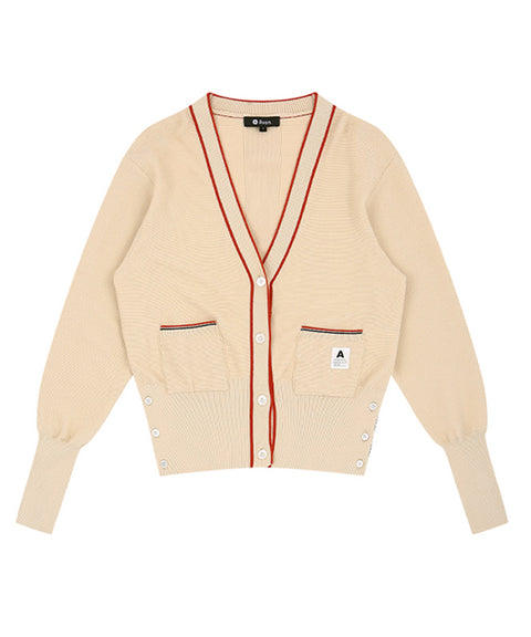 AVEN Classic Field Cardigan - Beige