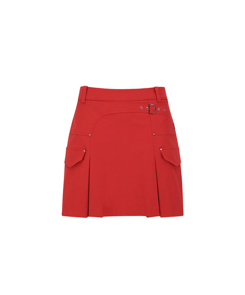 Anew Golf Women's SP Incision Skirt - Red