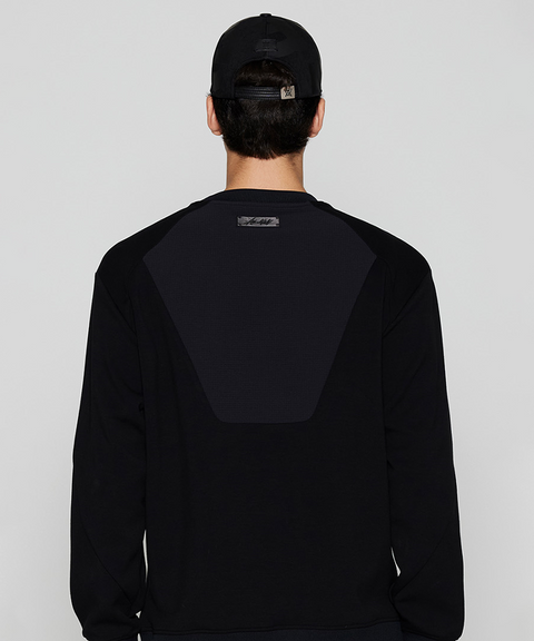 Men's FA Hybrid Sweatshirt - Black