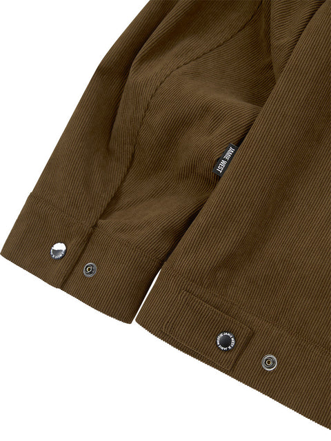Jamie West Corduroy Trucker Jacket - Brown
