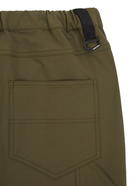 Jamie West Nylon Carpenter Pants - Brown