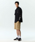 Jamie West Nylon Stretch Cargo Shorts - Beige