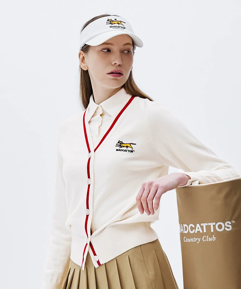 MCC Women's Classic Knit Cardigan - Ivory