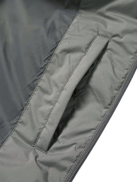 Goal Studio Men's Essential Hooded Puffer Down Jacket - Grey