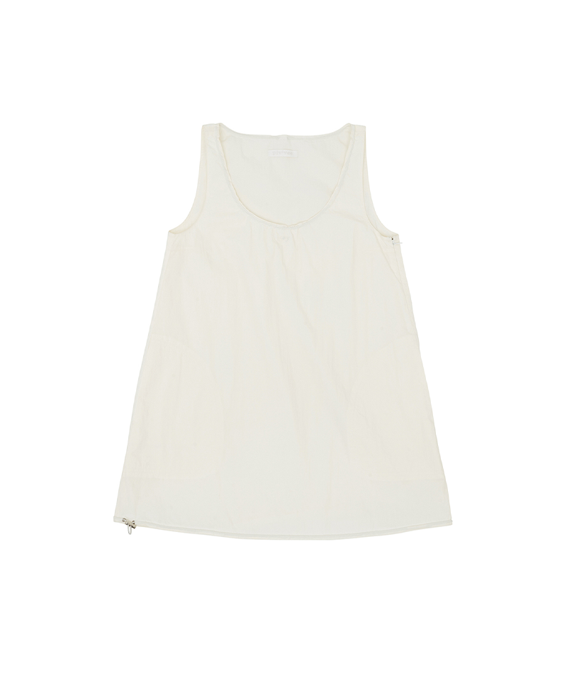 PIV'VEE String Mini Dress - Pure Ivory
