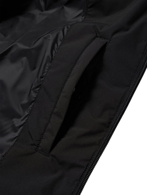 Goal Studio Women's Essential Hooded Puffer Down Jacket - Black