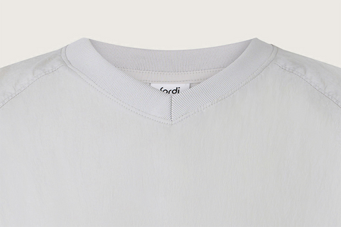 FORDI Wind V-Neck Man-To-Man - Gray